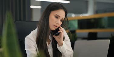 Employee who ended work call with client by saying "love you"