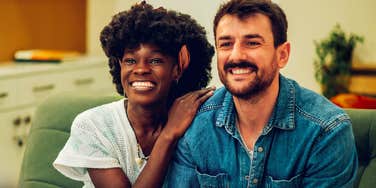 Couple saving relationship in couples therapy. 