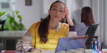 Gen Z employee who hates having a specific work conversation