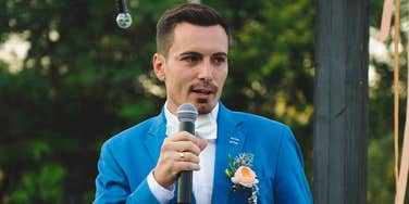 Groom who revealed his new bride cheated with the best man during his wedding speech