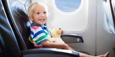 Toddler who was accidentally served wine by flight attendant
