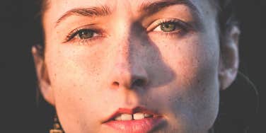 Woman realizes someone is not stuck on their ex anymore.