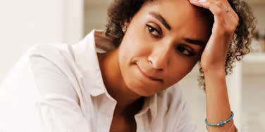 Devoted woman who loves her partner but their behaviors are pushing them away.