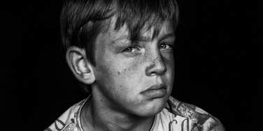 Kid is neglected in childhood.