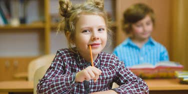 Student in teacher's classroom who says schools aren't the problem