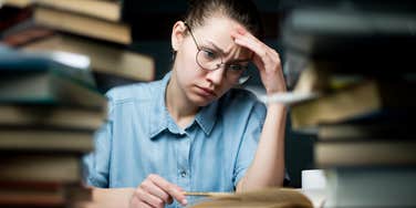 student with a severe lack of reading skills