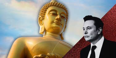 Elon Musk is the opposite of Buddha