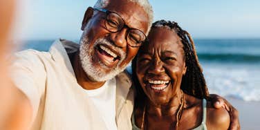 Couple having basic marriage habits that help more than therapy.