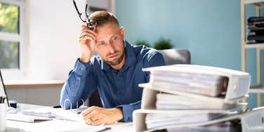 man who needs work-life balance is in not in the right job