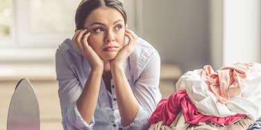 woman stuck doing hours of extra housework a week because of husband