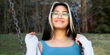 Woman changing entire trajectory of life. 