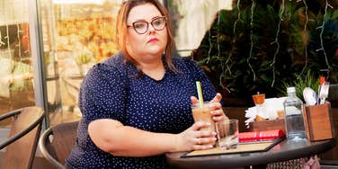 Woman facing the painful reality of losing a best friend to the acquaintance zone. 