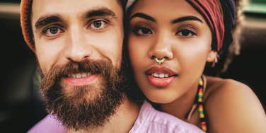 Healthy relationship with spiritual green flags. 