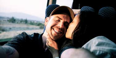 Couple in a healthy and secure relationship.