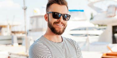 Man who is ten times happier. 