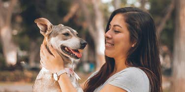 Women loves pets as much as kids.