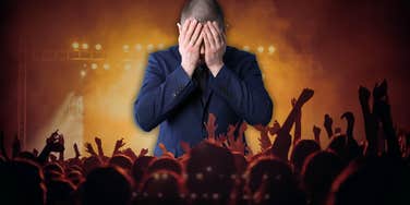 ceo caught cheating coldplay concert