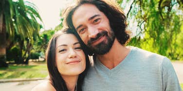 Couple in a magical marriage. 