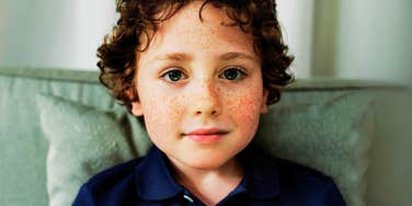Kid with a natural higher level of intelligence. 