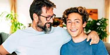 Parent raising boys to respect girls. 