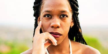 Woman who is settling for less than what she deserves.