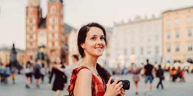 solo traveler in europe