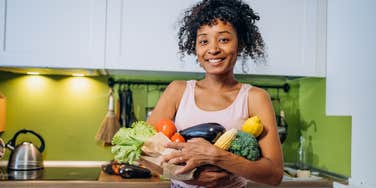 vegetarian woman with specific personality traits