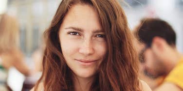 strong woman feeling secure in her relationship