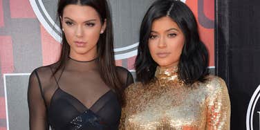 Kendall and Kylie Jenner on the red carpet