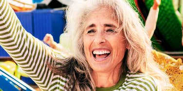 Person who is thriving in retirement. 