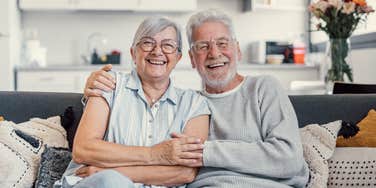 elderly couple