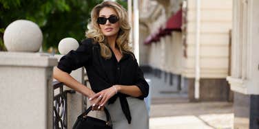 wealthy woman