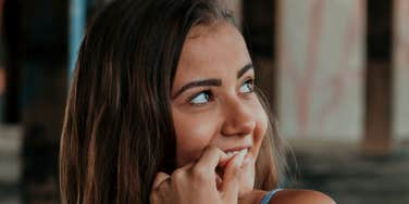 Man is highly attracted to her.