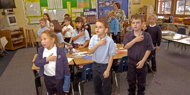 Parent Requests Child Move To A New Class Because Teacher Doesn’t Recite The Pledge Of Allegiance