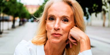 Person living their best life after sixty-five. 