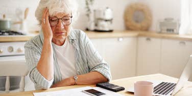 women who is worried about how much of her income is being spent on housing