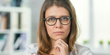 older boomer woman with outdated money beliefs