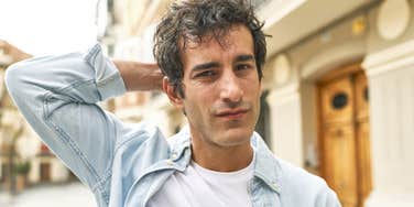 wealthy man scratching his head confused by working class norms