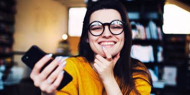 Woman who is using AI for friendship and support.