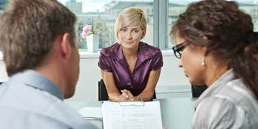 Woman Attending Job Fair Realizes None Of The Companies Hiring
