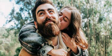 Couple in love. 