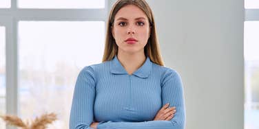 entitled young woman angry she didn't get her way