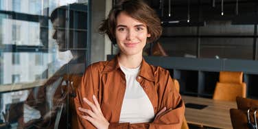 woman embracing her toxic traits