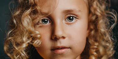 Child has strong conscience.