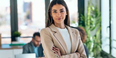Gen Z woman being a successful entrepreneur