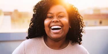 Naturally resilient person. 