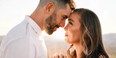Two people who feel the chemistry with each other. 