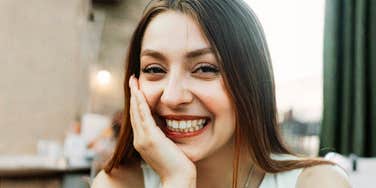 Person who is comfortable in their own skin. 