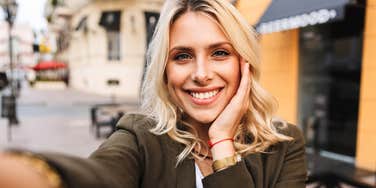 Person who keeps dating fun without lowering her standards. 