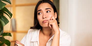 Woman who is endlessly ghosted. 